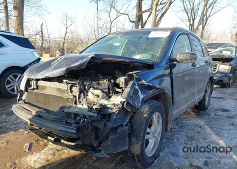 2010 Honda Cr-V Ex из США, поврежденный, VIN 5J6RE4H5XAL007676